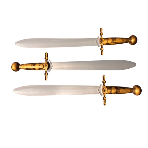Disney Other - Disney Parks Cinderella Royal Table CRT Toy Sword Gold Silver Knight Kids 17"